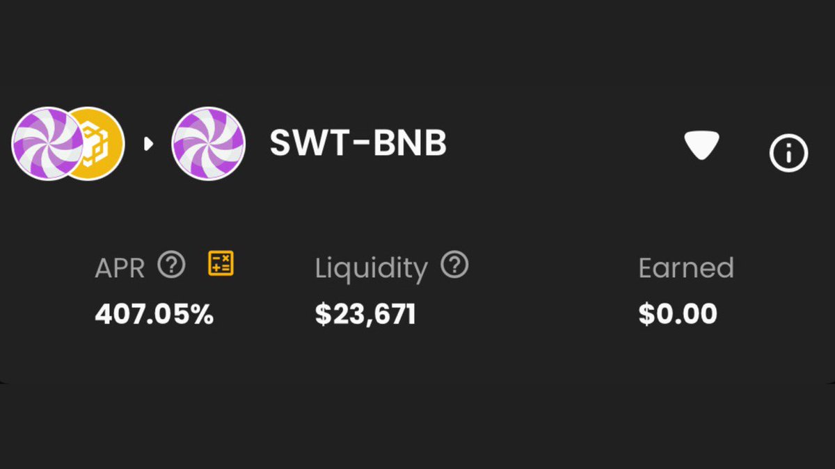 SweetPad_'s tweet photo. 🙈 We are on Jungle Farm of ApeSwap and SWT has the highest APR

🤩 Wanna participate and receive more sweets?  🍭 

👉🏻 https://t.co/uRa5KLTOWF

PS: if you don’t know what is Jungle Farm here is a small explanation. 

https://t.co/HioVGtAEaa https://t.co/vrzh9OIx1A