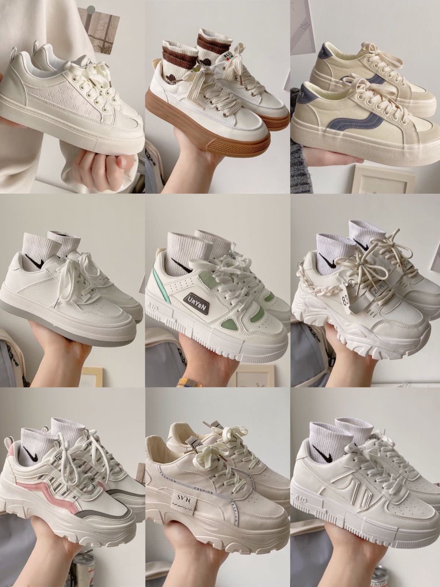 ngxshopee's tweet photo. best stylish white sneakers👀🤍

• a thread • https://t.co/6AjkLZNsTi