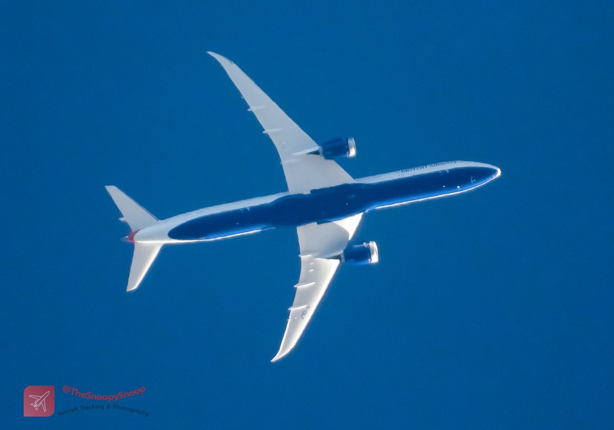 TheSnoopySnoop's tweet photo. #BA203 π¬π§ British Airways
B787 Dreamliner G-ZBLF
36,000ft, LHR/BOS
Last night around 18:30 over Belfast
#AvGeek #Planespotting https://t.co/thIqfjeVqZ