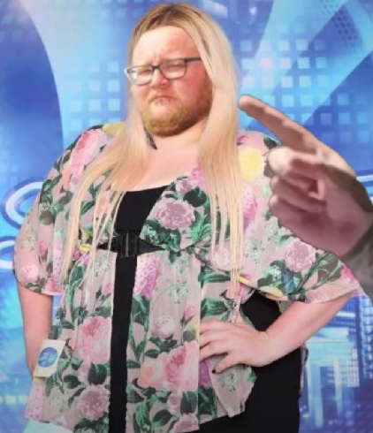 derdickehai1's tweet photo. @KlainerPinkler @Roxau_YT Roxau war damals als Aline Bachmann verkleidet bei DSDS um von langer Hand das #Bachmanngame vorzubereiten, denn er ist Haider der ersten Stunde. https://t.co/GrPsrk4YPX