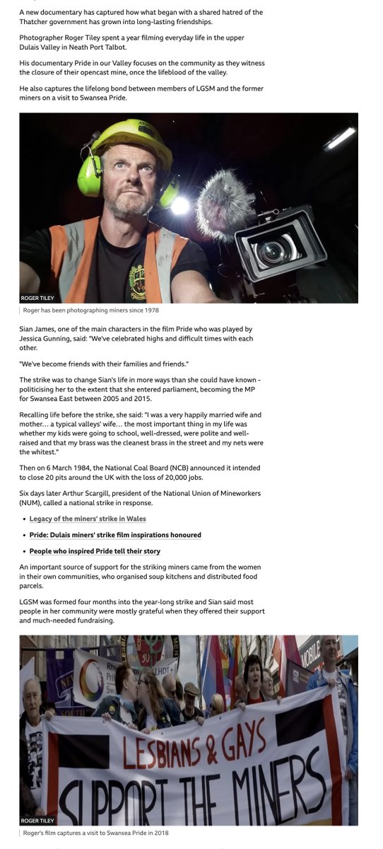 2tenbooks's tweet photo. #Pride in our #Valley featured on the #BBC website
  
I spent a year filming the lives of people in the upper Dulais Valley, #South #Wales, #documenting everyday life. I was made to feel so welcome

DVD available @
https://t.co/FW73M3qaBM

@LGSMpride #miners #coal #Documentary https://t.co/iqJTyLSjGV