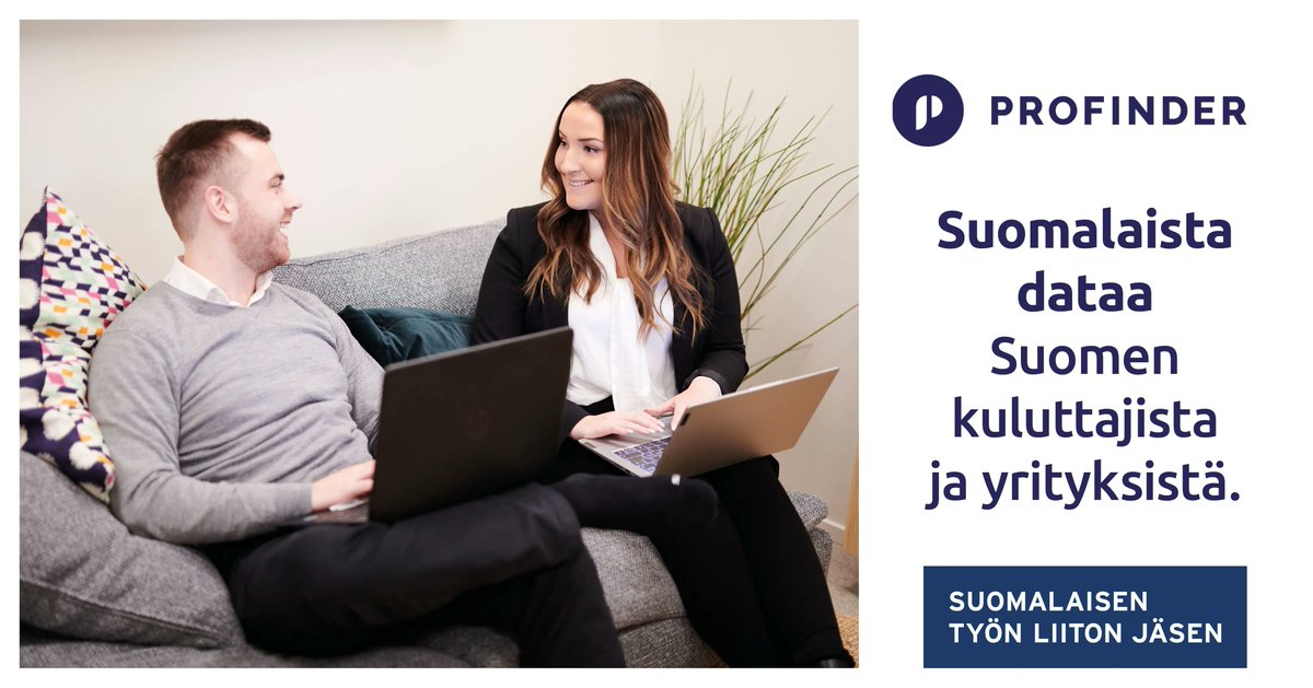 ProfinderFI's tweet photo. Profinder = kattavin #B2B- ja #B2C-data yrityksesi myynnille ja markkinoinnille. https://t.co/K4ZR6EPmHB #myynti #markkinointi #yritystieto #yhteystiedot https://t.co/CBJwk4AxPv