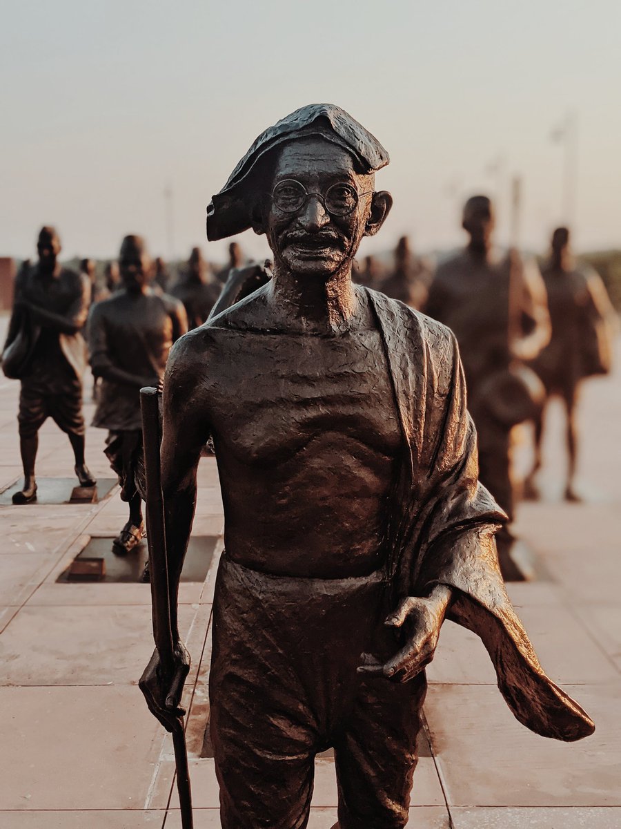 smitp36's tweet photo. महात्मा गांधी. 🙏🏻 ( Shot on Pixel )
.
The National Salt Satyagraha Memorial //
📍Dandi, Gujarat, India 🇮🇳
.
#gandhiji #gandhijayanti #teampixel  #shotonpixel #exploregujarat
@googleindia 
@googlepixel https://t.co/qSGvzpYVEw