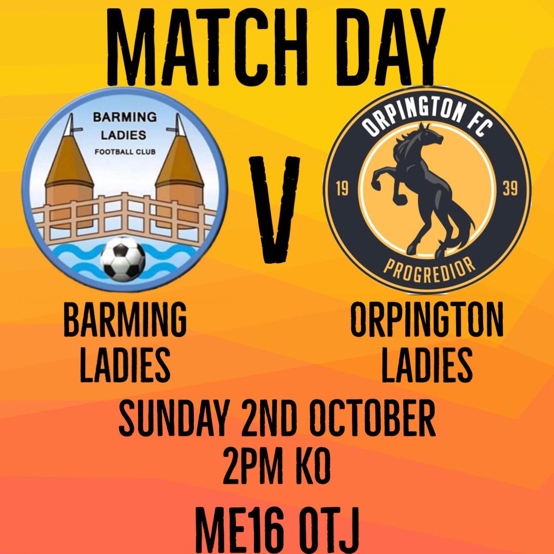 OLFCladies's tweet photo. It’s game day!
Today we’re away at Barming Ladies.
Let’s go 💪🏼⚽️💪🏼 https://t.co/gypXRaQ7J7