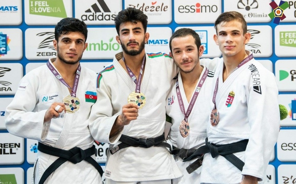 On the first day of Senior #EuropeanCup held in #Slovenia on October 1-2, 2022, #Azerbaijan/i judokas won 6 medals (3 🥇, 2 🥈, 1 🥉). Congratulations to our sportsmen who are our source of pride 🇦🇿! Təbriklər, #Azərbaycan 🇦🇿!