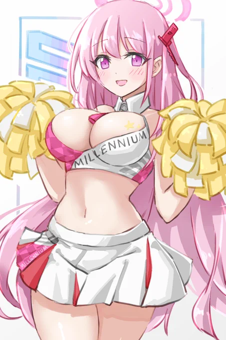 エイミが応援してくれました#ブルアカ 