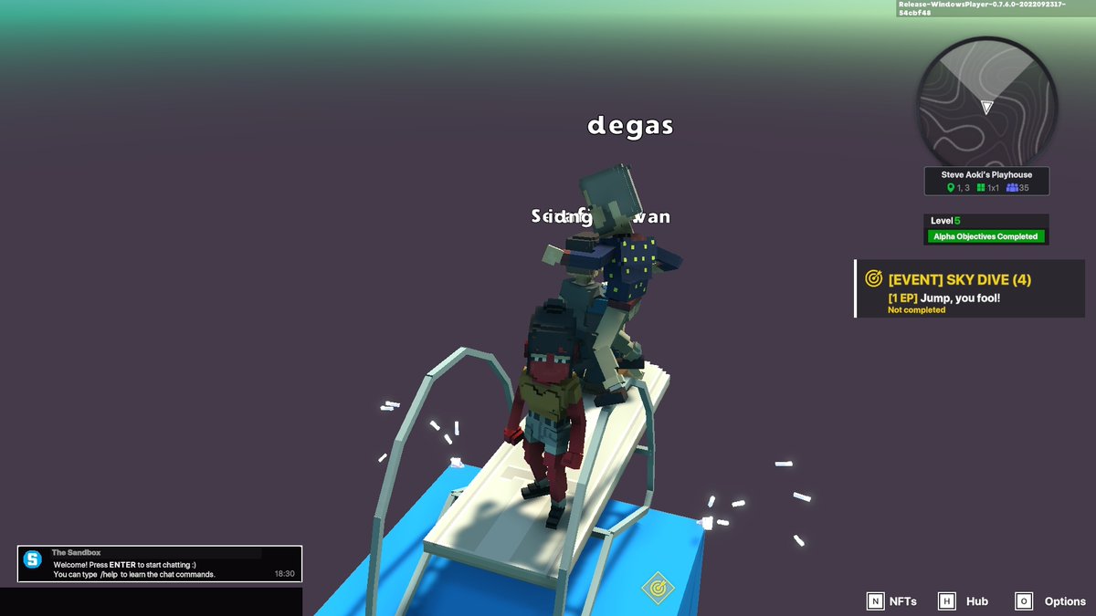 boy293boy's tweet photo. @TheSandboxGame @steveaoki I just participated in the #SandboxAlphaS3Giveaway for a chance to win 500 SAND! Found the high diving board in @steveaoki's Playhouse, check out my screenshot below!
👇 https://t.co/2IHlprv7bO