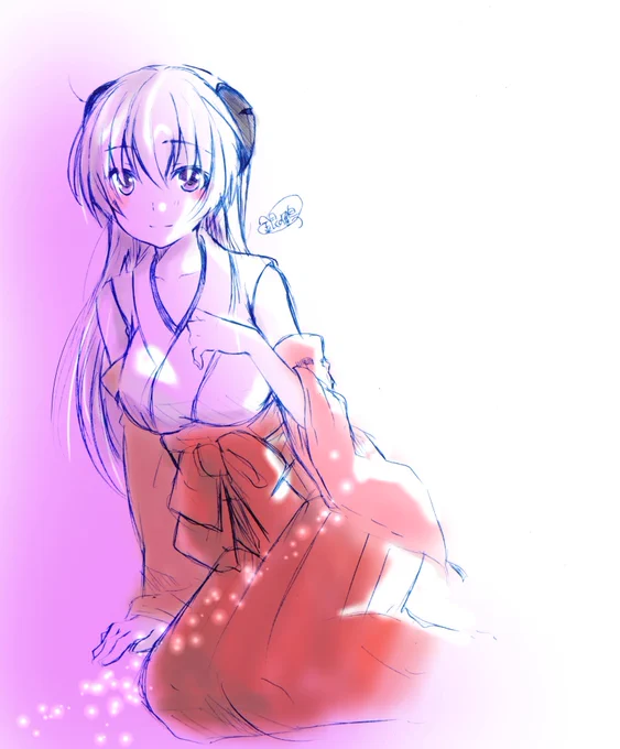 今日はレナ梨花絵が見れたし描いてる方ともお近づきになれたしで最高でした他にもひぐらし界隈の方と交流できて楽しかったです良いイベントだった…本日フォトフレームで不在だった羽入さんを置いておきます…#07th大浴場2022 