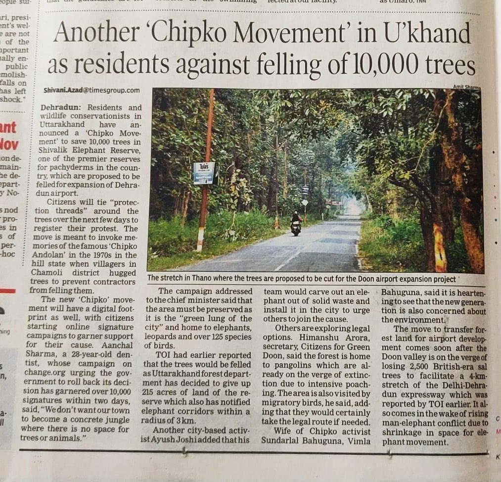 aanchii_sharma's tweet photo. We have finally Won ❤️

Thano forest indeed will now survive,flourish for many generations to come ❤️

Thankyou @reenupaul Ma’am for taking up the legal battle 

My first online petition on Thano forest , still can’t believe,

thankyou @pushkardhami ji 🙏

#ThanoForestIsSaved https://t.co/VEclz3U0zR
