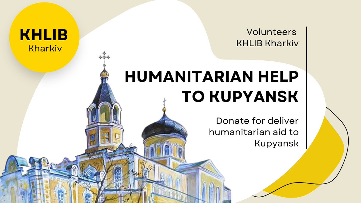 KHLIB_help's tweet photo. ✅Recently, we delivered #humanitarian aid to #Izyum. Thanks to everyone who helped!

👉This time we are collecting #help for #Kupyansk. And in a week we will take a large cargo there!

🙏Donate to #Volunteers: https://t.co/db0RmRz1Rl

#Ukraine #Kharkiv #StandWithUkraine️ #khlib https://t.co/Q6WYhuHTlz