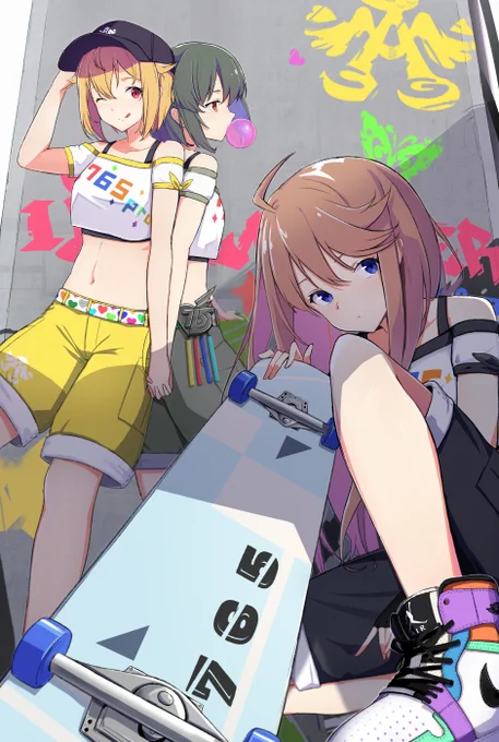 ストリート系な三人#ミリシタ 