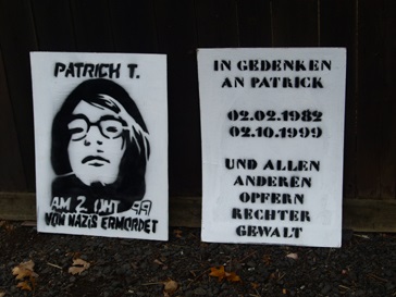 AntifaPinneberg's tweet photo. Today 23 years ago: Patrick Thürmer is murdered after a punk festival by nazis in Oberlungwitz / Hohenstein-Ernstthal. https://t.co/hoE9fQg9wz & https://t.co/QB9sbc8nQg #NeverForget #PatrickThürmer #Sachsen #Oberlungwitz #Hohenstein #Antifa #Punk #NoNazis #NSU #KeinVergessen https://t.co/ouFJ5rcm34