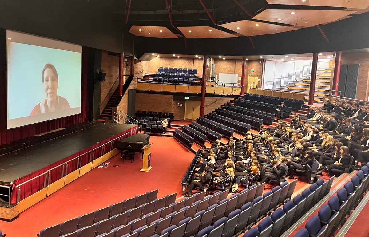 wpd_solihull's tweet photo. A thought-provoking morning for our UVIth joining students across the UK fir the StandUp to Sexism and Misogny conference this week. Moving and important work. @solsch1560 @SolSchSixthForm #beyondthis #sexism #kcsie https://t.co/vW3qxc0ODB