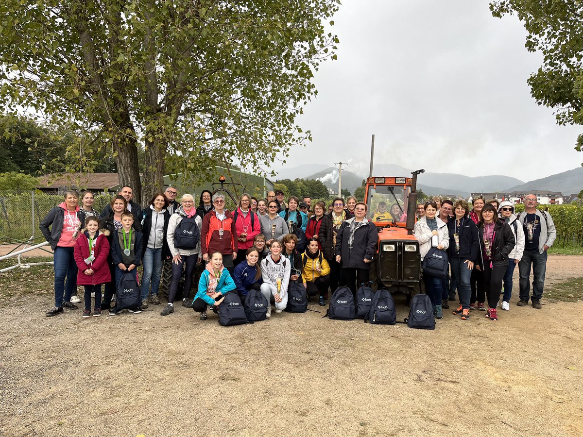 batt_associes's tweet photo. Marche gourmande pour le CSE #BATT à #sigolsheim : détente, convivialité et vins d’#Alsace https://t.co/8rmP9MdT2v