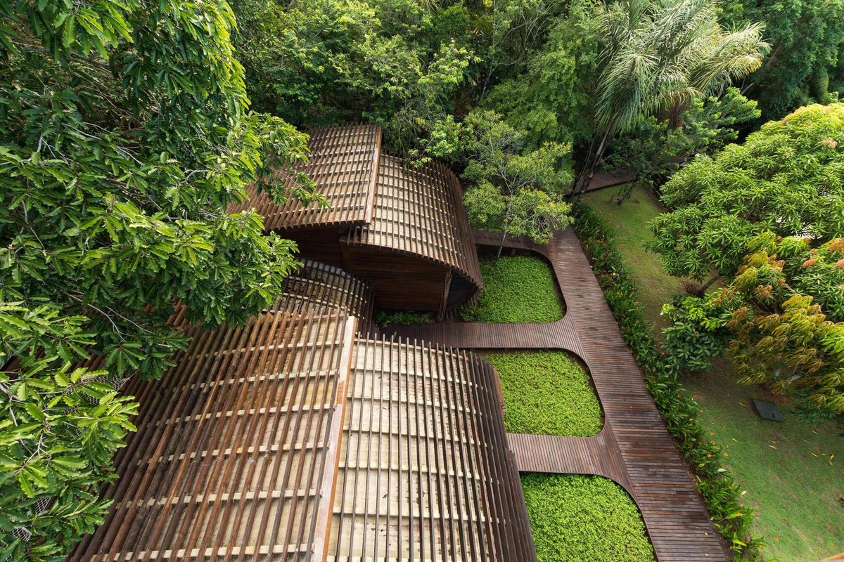 ArchDaily's tweet photo. Traditional Techniques Applied to Contemporary Architecture in the Amazon https://t.co/wZTAh33D26 https://t.co/6ikSPN3bZn