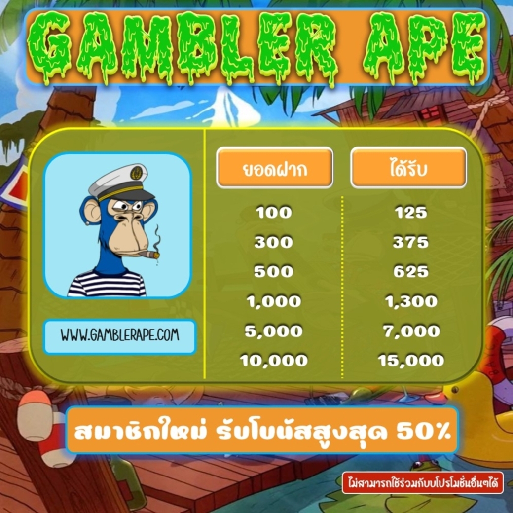 GAMBLERAPE's tweet photo. 🍌GAMBLER APE🍌 
แตกง่ายเหมือนปอกกล้วย
สมัครสมาชิกใหม่รับ 50%
คลิกไลน์👉https://t.co/8cwloPZNci https://t.co/0TNySyZyOz