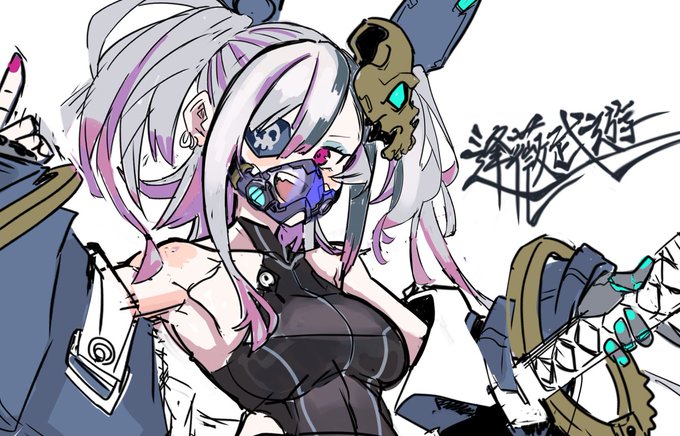 WIP🦾☠
キャラデザ構成する記号が多過ぎる…🤔 