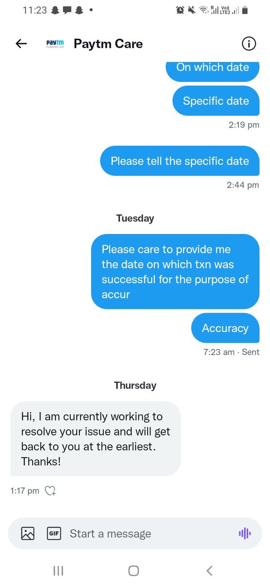 mrjaison_'s tweet photo. @Truthindia0007 @Paytmcare This is my assurance keep corresponding or else it will be like my case ..1 year gone just like that believing their assurances.. https://t.co/qKHrL4925Z
