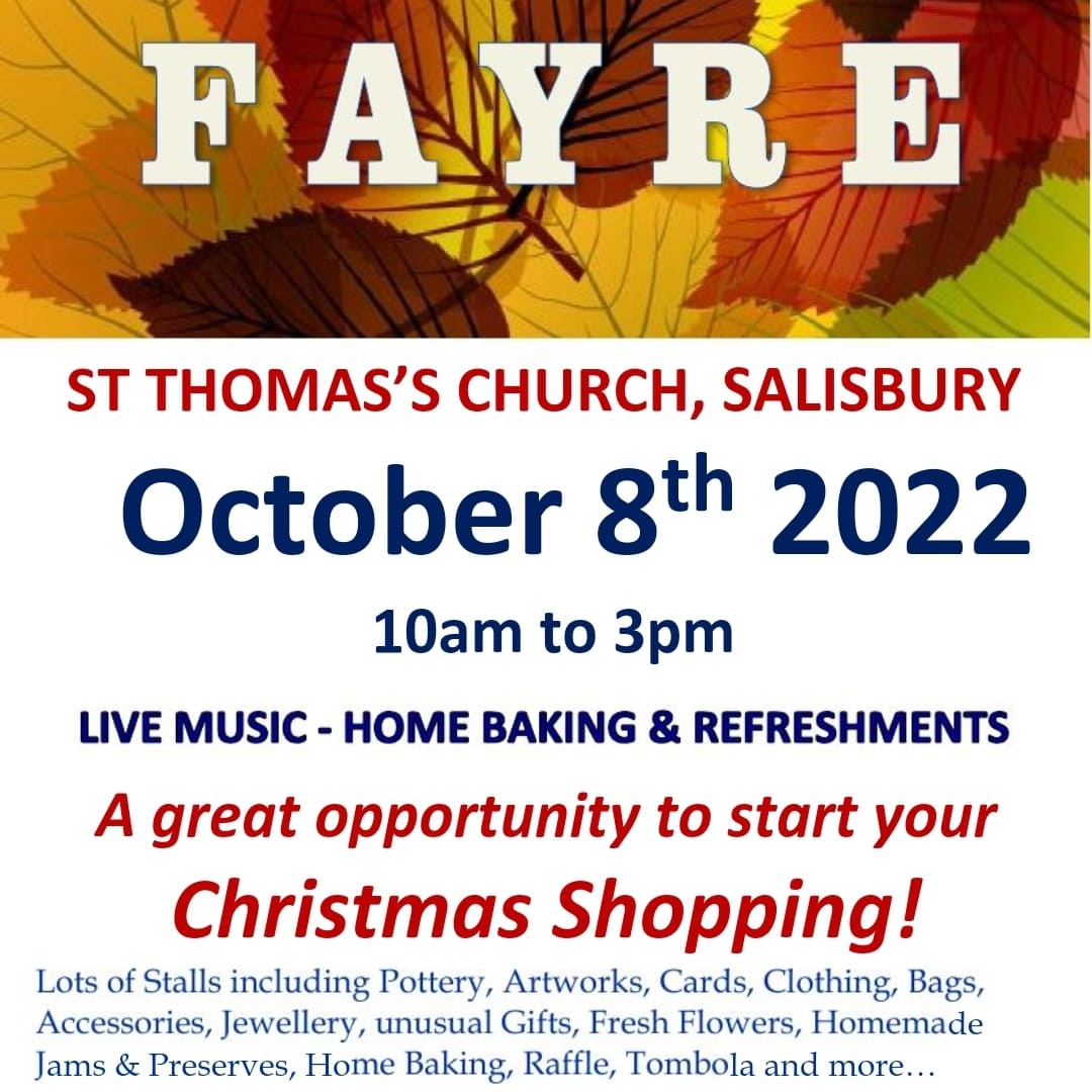 Our next event! Start the festive shopping next Saturday at <a href="/SarumStThomas/">St Thomas's Church</a> from 10am til 3pm, lots of stalls, we will have fabulous local food, drink and crafts perfect for gifts 🎁 See you there ⭐️ #wiltshiremakers