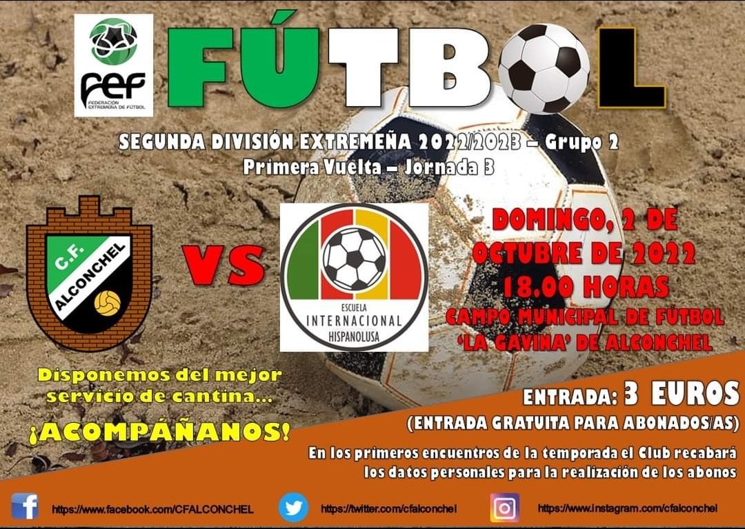 Todo listo en "La Gavina" para recibir esta tarde a uno de los líderes del grupo.
Alconcheler@s necesitamos vuestro apoyo, os esperamos a TODOS las 18:00.💪

💚⚽ VAMOS VERDES⚽💚