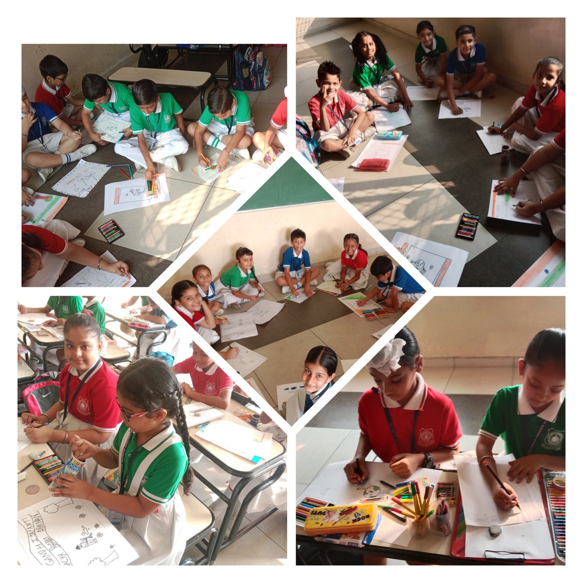 Grade 3 A <a href="/KnpsIndia/">KNPS Phagwara India</a> celebrated <a href="/gandhijayanti20/">Gandhi Jayanti</a>  and enjoyed <a href="/SwachhBharatGoi/">Swachh Bharat GoI</a> activity # made colorful @paintingspage and #slogan to create awareness abt cleanliness. <a href="/pkdhillon08/">ParamjeetKaurDhillon</a> <a href="/charuchhabra2/">Dr. Charu Chhabra</a> <a href="/meenaks09023755/">meenakshi sharma</a> <a href="/NidhiTh43971395/">Nidhi Thakur</a> <a href="/shardapullabha2/">sharda pullabhatla</a>  @satindersstbt <a href="/PratishthaKapo2/">Pratishtha Kapoor</a>
