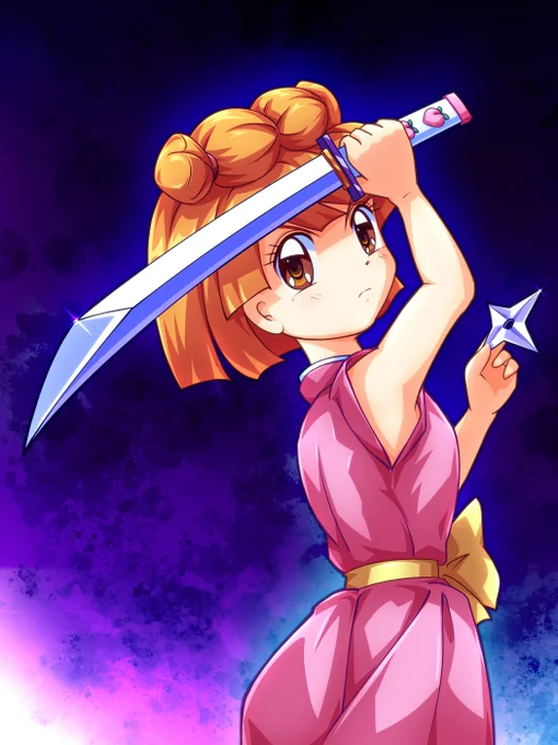 真剣モードのお鈴ちゃんをよろしかったらどうぞ!#赤ずきんチャチャ 