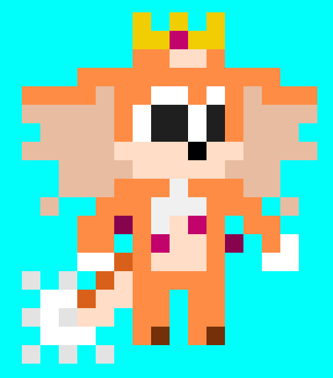 BoredDucc's tweet photo. @PatriciaTaxxon And because there's no Pix without Bit, here's Bit, in all her 8-bit glory! Unfortunately there was no good way to draw her glasses in this low definition, so just pretend like she hasn't unlocked them yet!
#PixandBit https://t.co/j61pxy9MwU