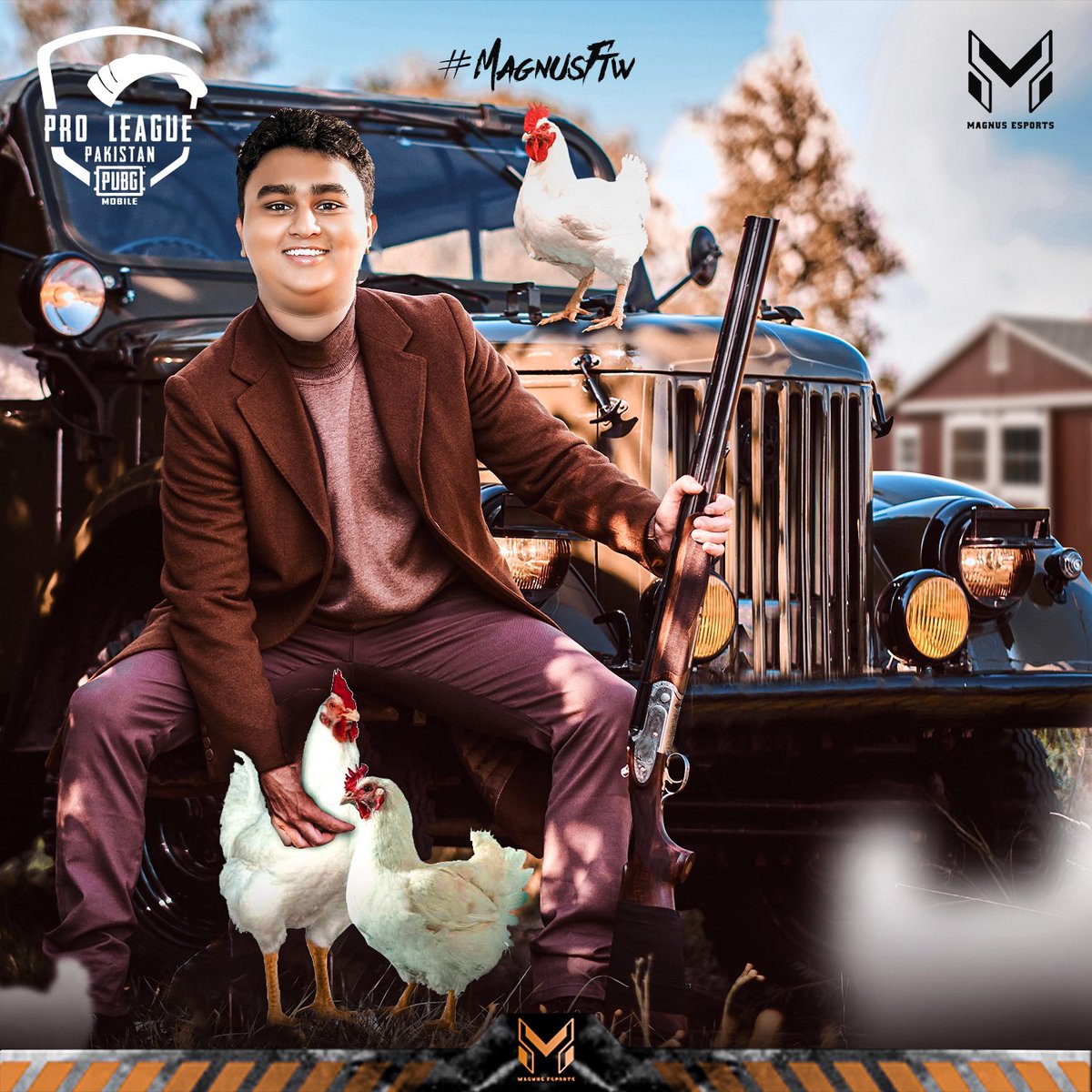 Magnusesports2's tweet photo. 17 Kills Chicken Dinner, what a comback🔥.
#magnusesports #pmplpakistan https://t.co/9iIP50bDX1
