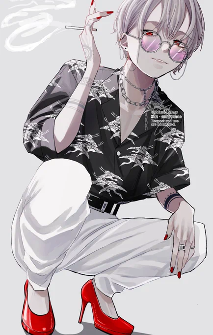 『BAD GUY』タップ推奨#イラスト #illustration 