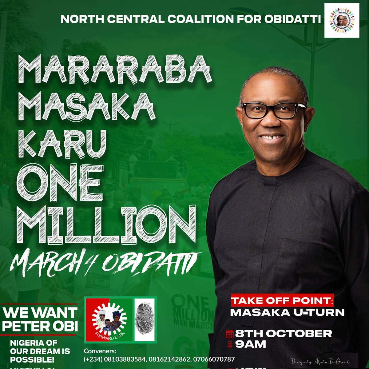 Somebody tell me we are about setting a mega hold up in history 😂
#1MillionMarch4PeterObi