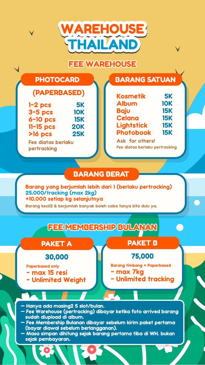 Jasa WH Thai | GRATIS FEE WH THAI tweet media