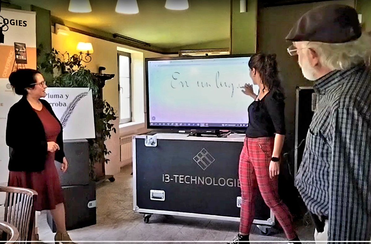 dulaci's tweet photo. TIC escribir el Quijote. 
Pilar nº 1 de la Metodología STEAM con TIC. La INTERACTIVIDAD.
Congreso Pluma y Arroba en @cbamadrid
17 y 18 noviembre 2022
INSCRIPCIONES: https://t.co/KQmSRjgL5u
Patrocinan: @i3_Technologies @Epson_ES  @AV_Data  
#Steam #steampya #congresopya https://t.co/t6A5njG7RR