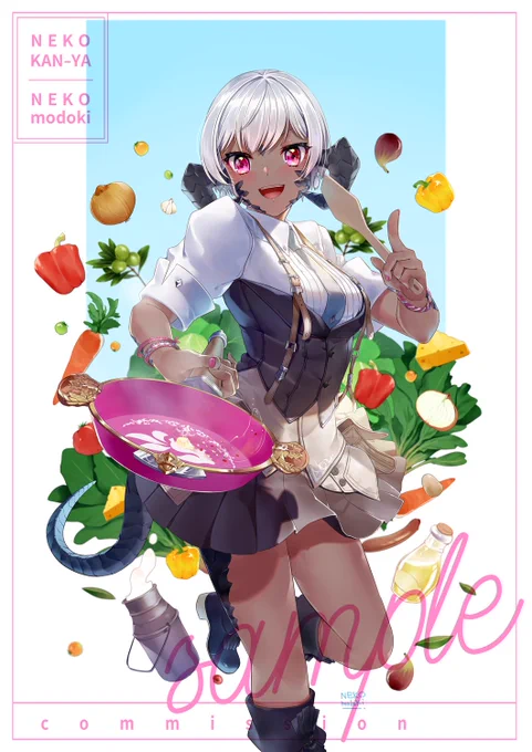 【commission】Commission for @/cyaocambell ! ご依頼ありがとうございました! 