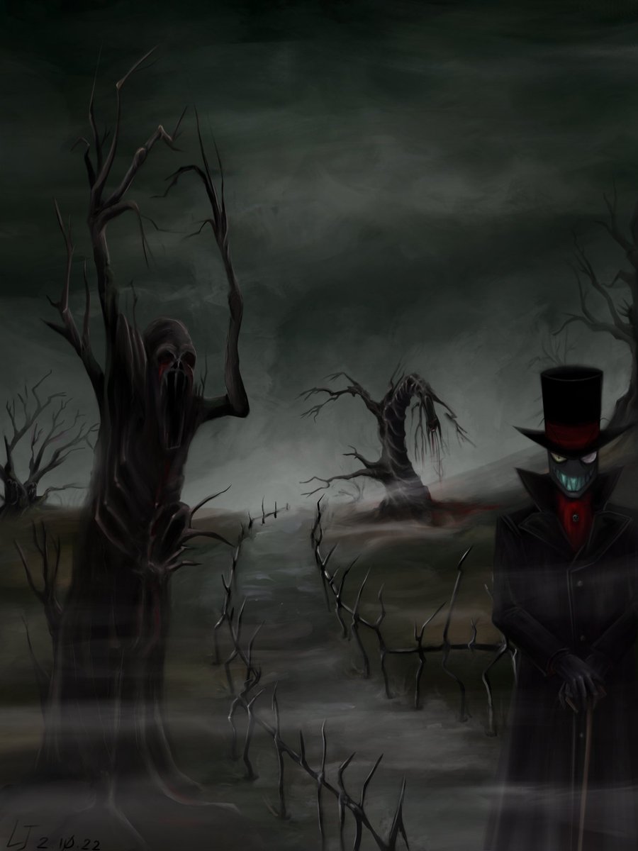 LilJack636666's tweet photo. #villainous #Villainos #Villanos #BlackHat #salveblackhat
"The trees in his garden groaned, howled in eternal torment, begging for mercy. He grew them here, away from everyone, the souls of those who tried to deceive Him"😈 https://t.co/stE5zyrqU7