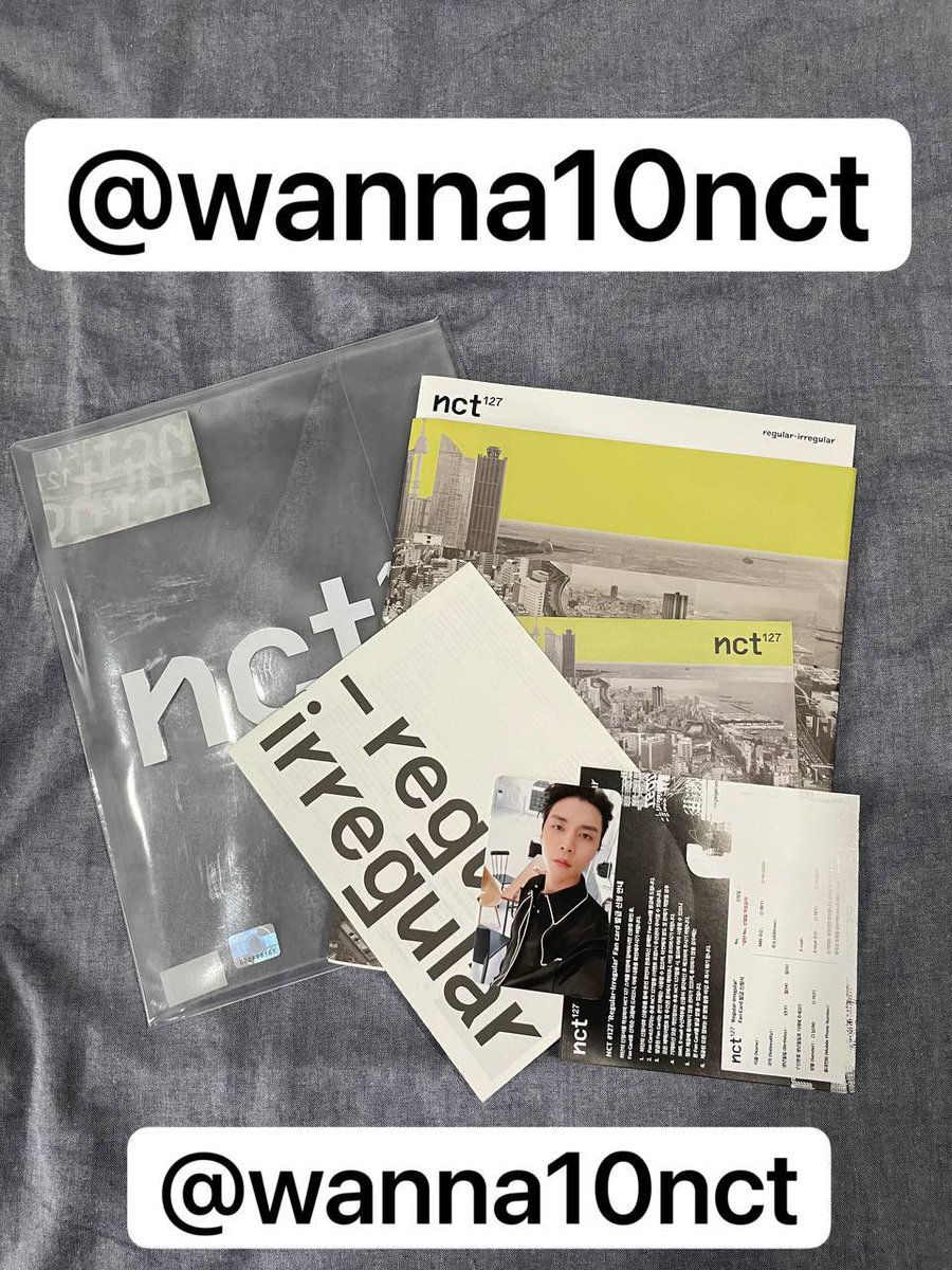 NCT 127 - Regular
Johnny PC
Complete Inclusion

PHP 800

wts lfb ph regular irregular johnny pc