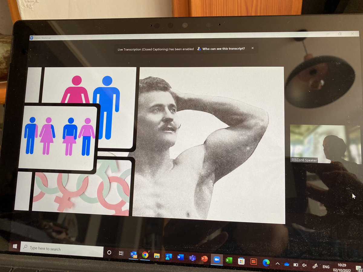 KatharinaZinn's tweet photo. Very interesting paper by Kelly-Anne Diamond on masculinity, power/hierarchy and the connection to the representations of the blind harper #EESCon6 @TheEES https://t.co/sJn5Tbwgyh