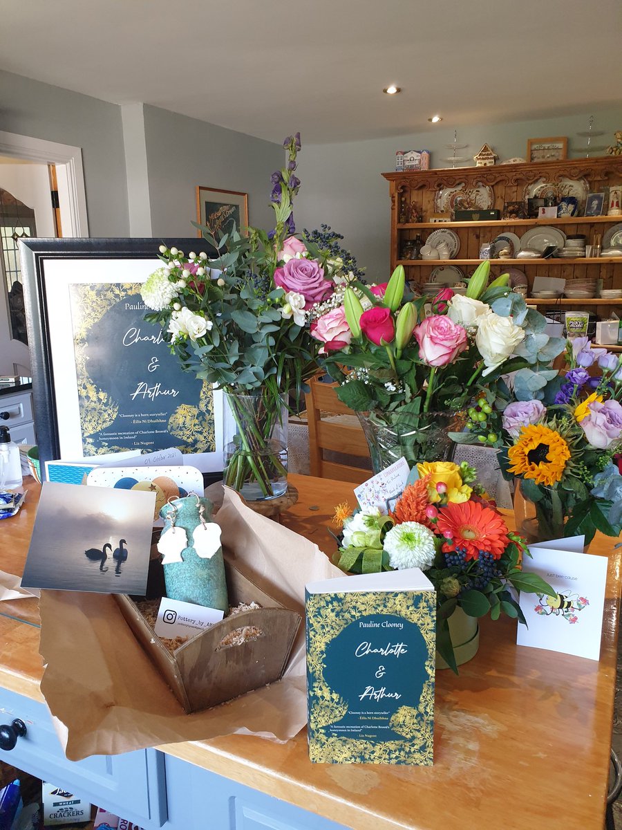 First anniversary for the publication weekend of <a href="/CharlotteArtrBk/">Charlotte & Arthur</a> published by <a href="/MerdogBooks/">Merdog Books</a> One year out there now, hopefully getting ready to walk more independently, run even and talk it's way even further into this world we call planet earth. Go boldly! 
#histfic 
#Brontë