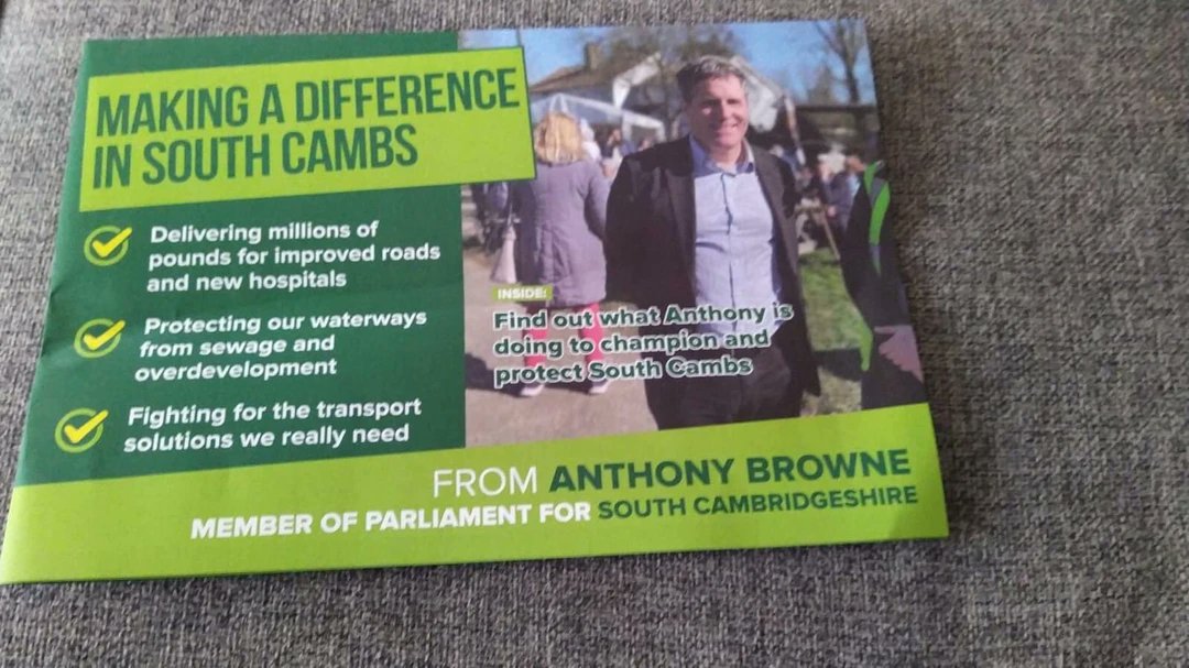 The lack of regulation for electoral ads means that greenwashing is banned for business but permitted for politicians. 

Read about this example from a Tory Cambridgeshire MP whose leaflet appears to even use the @TheGreenParty style guide.

reformpoliticaladvertising.org/greenwashing-b…

#CPC22 #GPC22