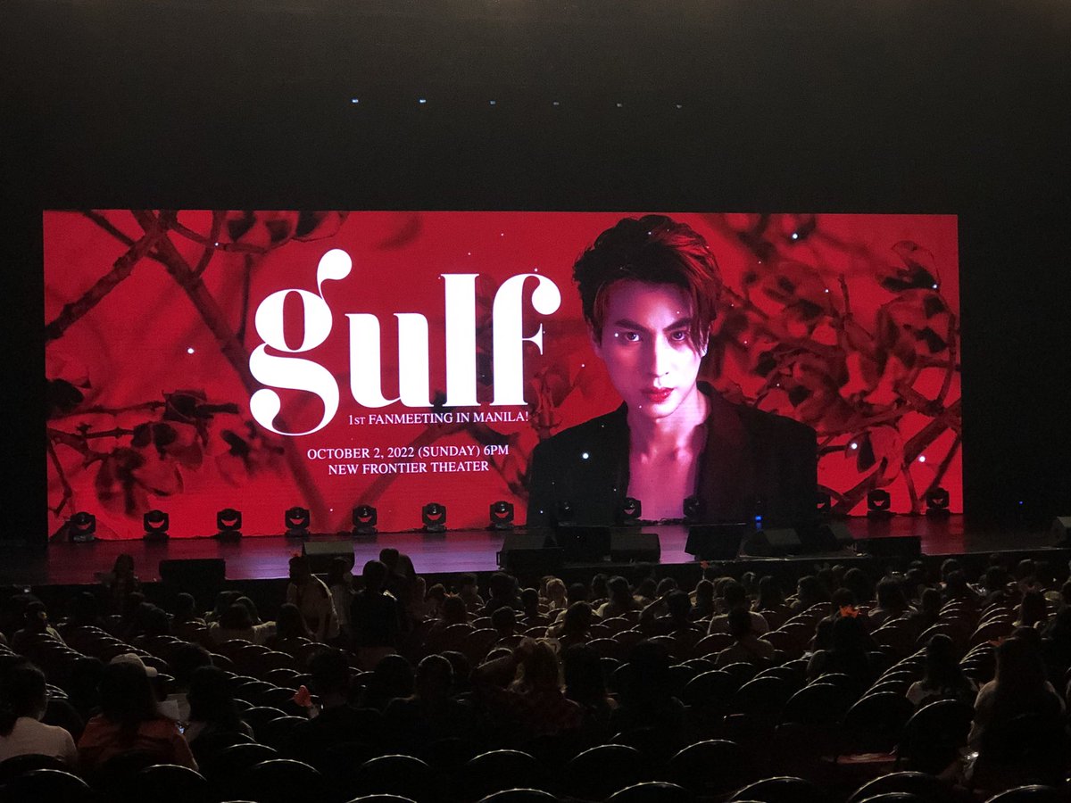 kmusify's tweet photo. 20221002 GULF 1ST FAN MEETING IN MANILA 2022

PH Phiballs! The fan meeting is about to start in a few minutes. ❤️‍🔥

Stay tuned here @kmusify for live updates 💗

#GulfKanawut #GulfinManila2022 
@pulpliveworld @happeehour https://t.co/DHa336IVcR