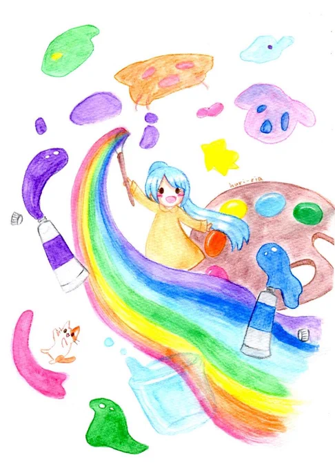 タグ企画 #自創作女子イラストフェス01 に参加します宜しくお願いします(╹◡╹) 