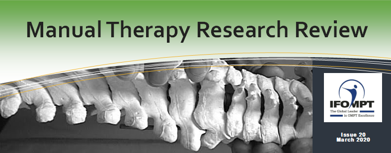IFOMPT's tweet photo. IFOMPT Manual Therapy Review September 2022 - https://t.co/nEVTIvsd0J https://t.co/CWZ34IOj7y