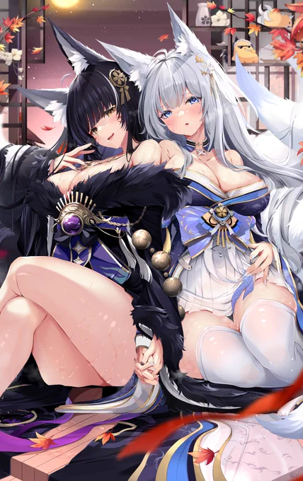 武蔵×信濃 #アズールレーン #アズレン 