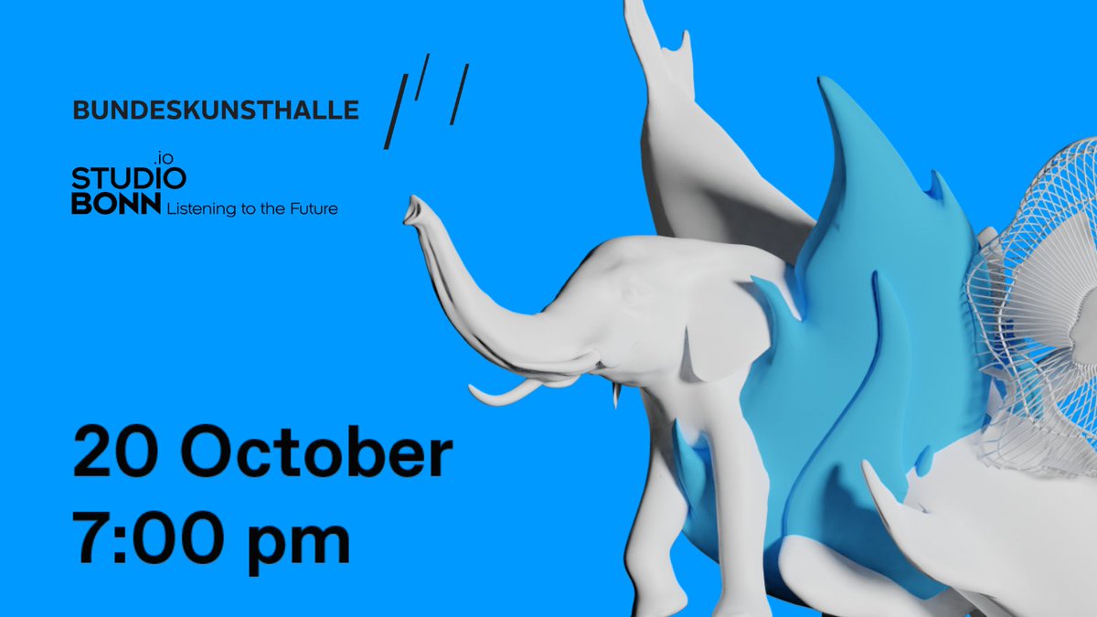 UNUEHS's tweet photo. Join us for the event “How catastrophes are connected worldwide”!
@bundeskunsthall STUDIO BONN series “Global nerve system” starts with a talk featuring @UNUEHS #SeniorExpert @ZitaSebesvari, @T_E_M_P_L_O #CreativeDirector @pali_p & artist @NDIRITUGRACE.
https://t.co/CuuW1mE0zD https://t.co/KKYh5xVFp4