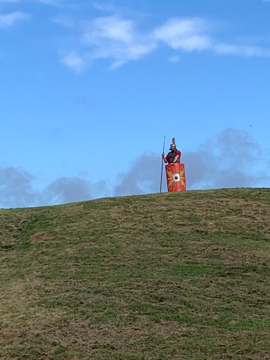 Romans at the Cirencester Amphitheatre today! Roman Military  re-enactment with the Ermine Street Guard at 11:30am and 2:30pm today. erminestreetguard.co.uk