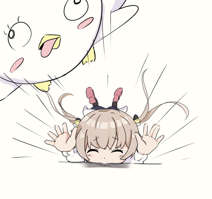 あわてんぼうのヒフミちゃその2 #ブルアカ 
