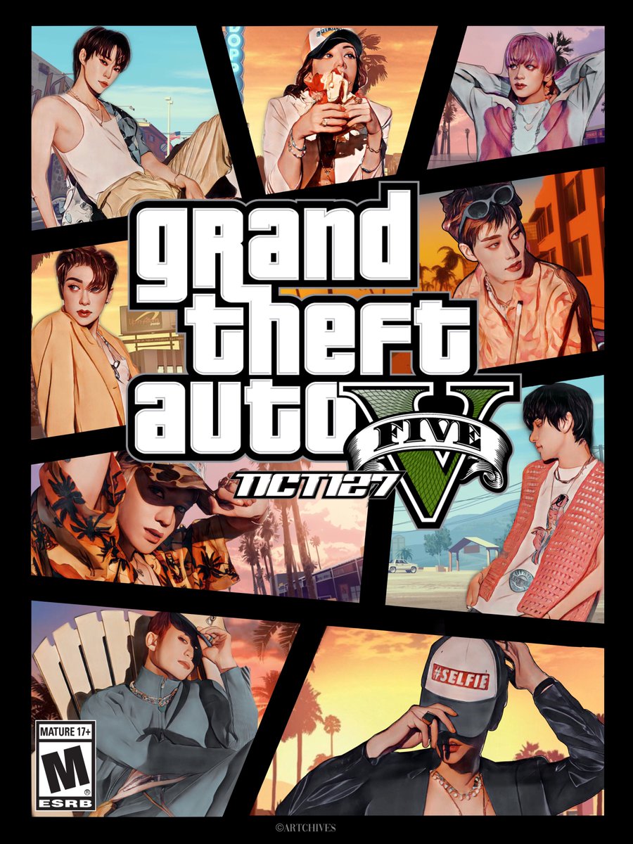 #NCT127 : Grand Theft Auto, GTA.