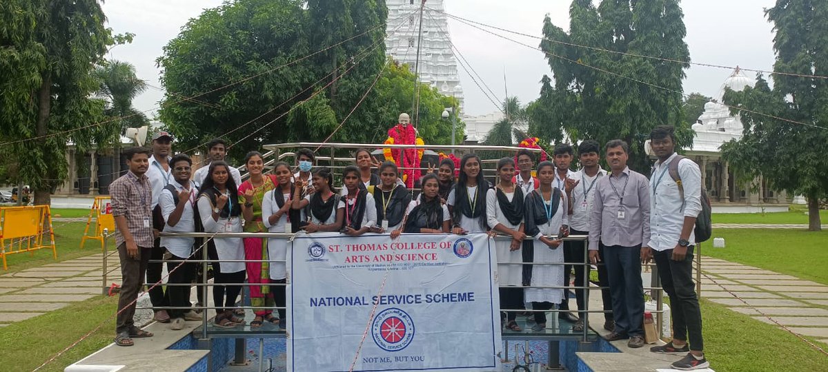 Nss_Stcas107_Ch's tweet photo. Mahatma Gandhi Jayanthi... Let's cherish the memory | @ Ghandimandapam | @Nss_Stcas106_Ch 

@NSSChennai @NssUnom @nssindia https://t.co/03eXUtxKC2