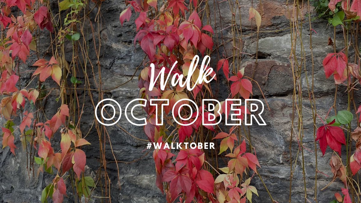 Happy #Walktober! With the nights drawing in and the weather getting chillier, now more than ever it’s essential that we get outside for a daily walk, #Walktober can help you achieve just that!  app.gojauntly.com/challenge/78