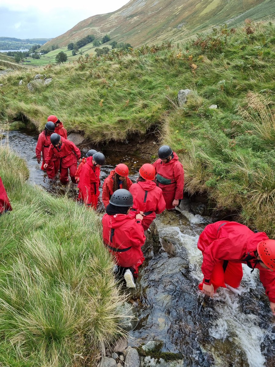 DWoolley_OBT's tweet photo. Students from @HolyheadHums student leadership team enjoying Fusedale gorge. Looking at developing their leadership to help them perform their duties back at school. 

#morethanyouthink 
#outwardbounduk
#youngleaders
#outdoorlearning https://t.co/v3hg7mc6C3
