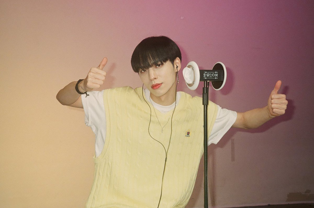 BYOUNGGONl's tweet photo. Byounggonie_is_happy_to_be_in_Tingle_Interview_again.jpg https://t.co/GNEx1intJ5